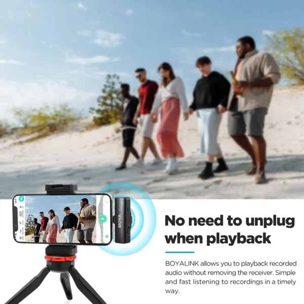 BOYA BOYALINK Dual Wireless Microphone System Online Buy in India 7 BOYA BOYALINK Dual Wireless Microphone System Online Buy in India 7
