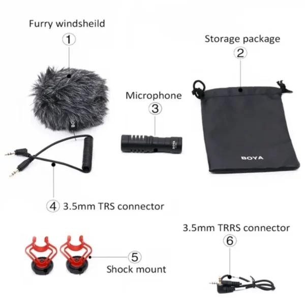 BOYA BY MM1 Universal On Camera Cardioid Microphone Online Buy in India 4 BOYA BY MM1 Universal On Camera Cardioid Microphone Online Buy in India 4