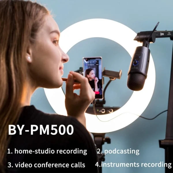 BOYA BY PM500 USB Microphone for Smartphones & Computers Online Buy in India 6 BOYA BY PM500 USB Microphone for Smartphones & Computers Online Buy in India 6