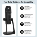 BOYA BY PM700 PRO USB Studio Microphone for PC Mac Online Buy in India 2