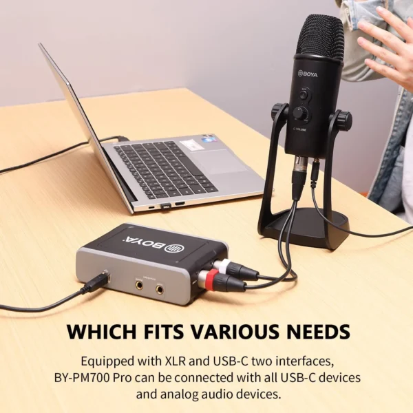 BOYA BY PM700 PRO USB Studio Microphone for PC Mac Online Buy in India 6 BOYA BY PM700 PRO USB Studio Microphone for PC Mac Online Buy in India 6