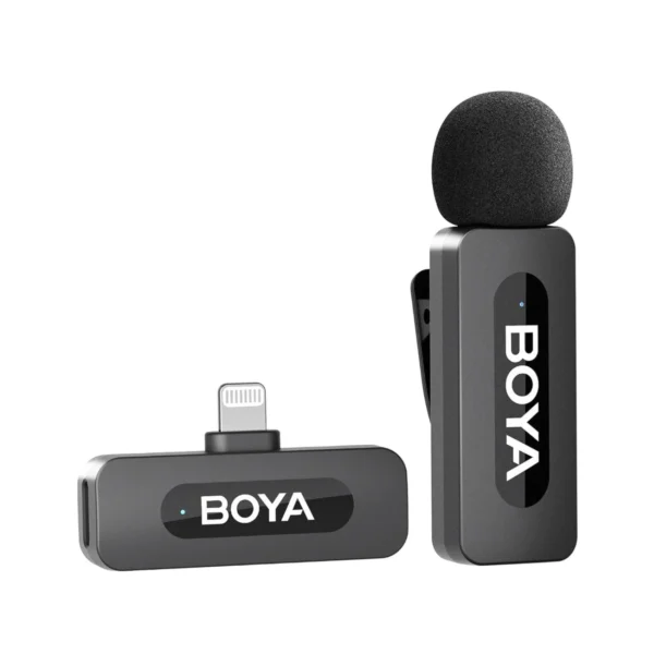 BOYA BY V1 2.4GHz Wireless Lavalier Microphone for iPhone Online Buy in India 1 BOYA BY V1 2.4GHz Wireless Lavalier Microphone for iPhone Online Buy in India 1