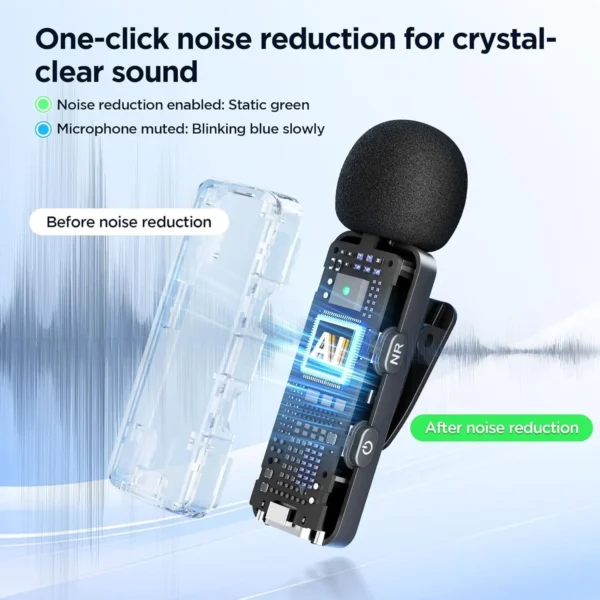 BOYA BY V1 2.4GHz Wireless Lavalier Microphone for iPhone Online Buy in India 2 BOYA BY V1 2.4GHz Wireless Lavalier Microphone for iPhone Online Buy in India 2