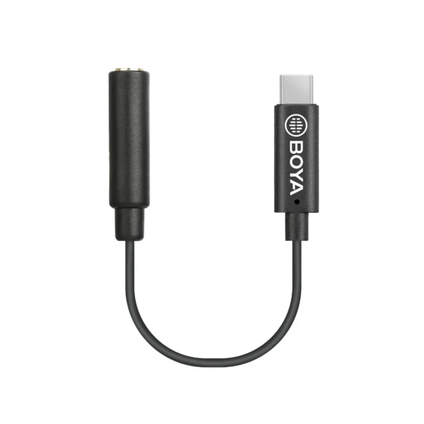 Boya BY K4 USB C to 3.5mm TRS Female Audio Adapter Cable (6cm) Online Buy in India 1 Boya BY K4 USB C to 3.5mm TRS Female Audio Adapter Cable (6cm) Online Buy in India 1