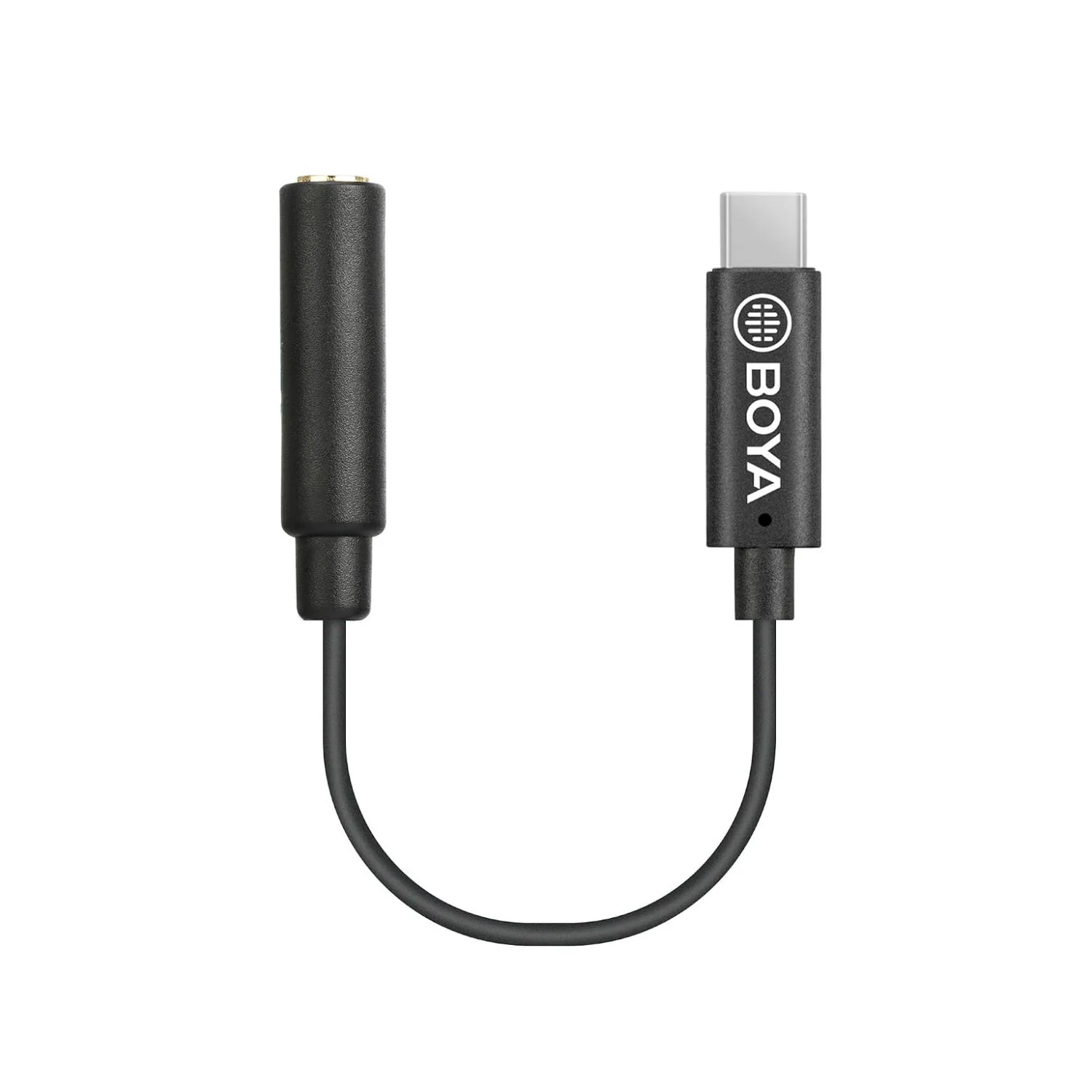 Boya BY K4 USB C to 3.5mm TRS Female Audio Adapter Cable (6cm) Online Buy in India 1