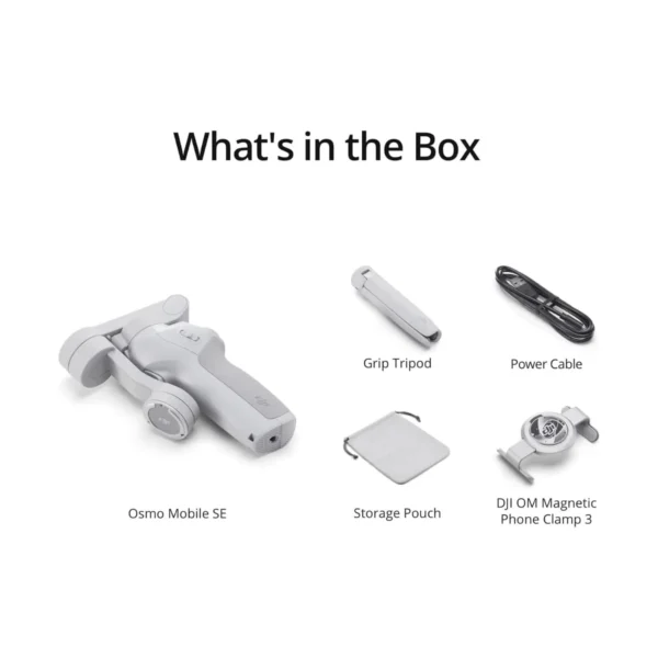 DJI Osmo Mobile SE 3 Axis Smartphone Gimbal 8 DJI Osmo Mobile SE 3 Axis Smartphone Gimbal 8