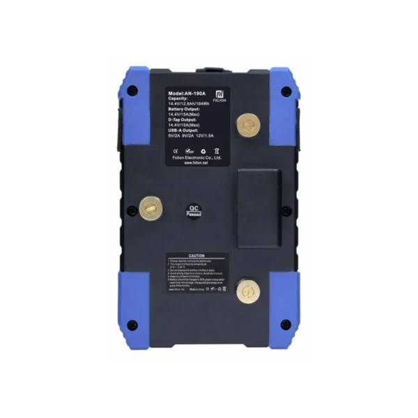 FXLION Cool Black 190Wh 14.4V Gold Mount Battery (AN 190A) Online Buy in India 4 FXLION Cool Black 190Wh 14.4V Gold Mount Battery (AN 190A) Online Buy in India 4