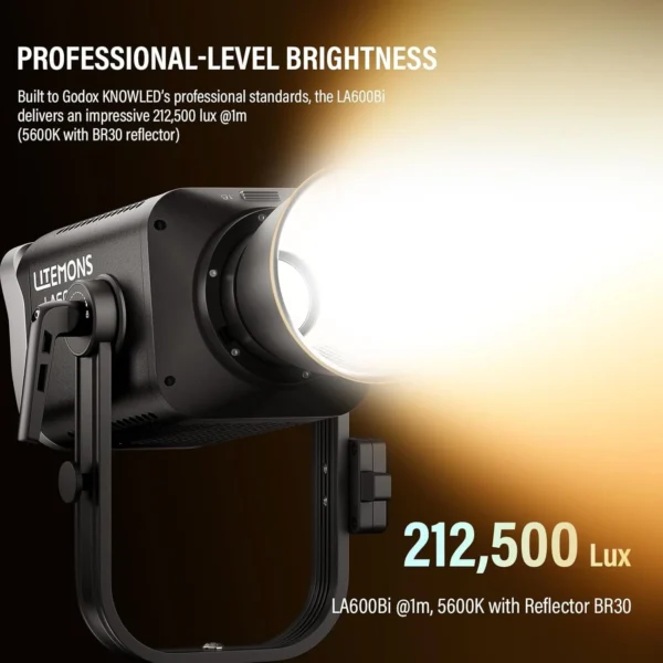 Godox LA600Bi Bi Color LED Video Light (600W) 2 Godox LA600Bi Bi Color LED Video Light (600W) 2