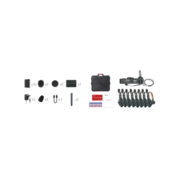 Hollyland Solidcom C1 Pro Hub8S 9 Person Wireless Intercom System 10 Hollyland Solidcom C1 Pro Hub8S 9 Person Wireless Intercom System 10