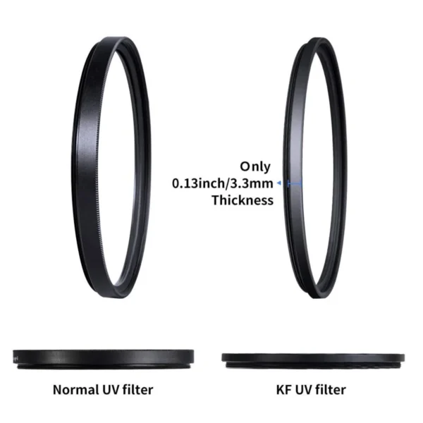 K&F Concept 55mm MC UV Filter with Slim Frame 4 K&F Concept 55mm MC UV Filter with Slim Frame 4