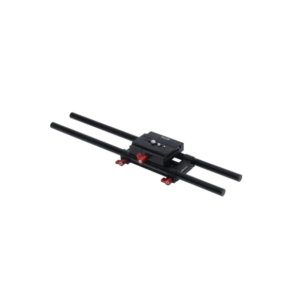 Shootvilla 15mm Rail Rod Support System Base Plate for DSLR Rigs, Black 1 Shootvilla 15mm Rail Rod Support System Base Plate for DSLR Rigs, Black 1