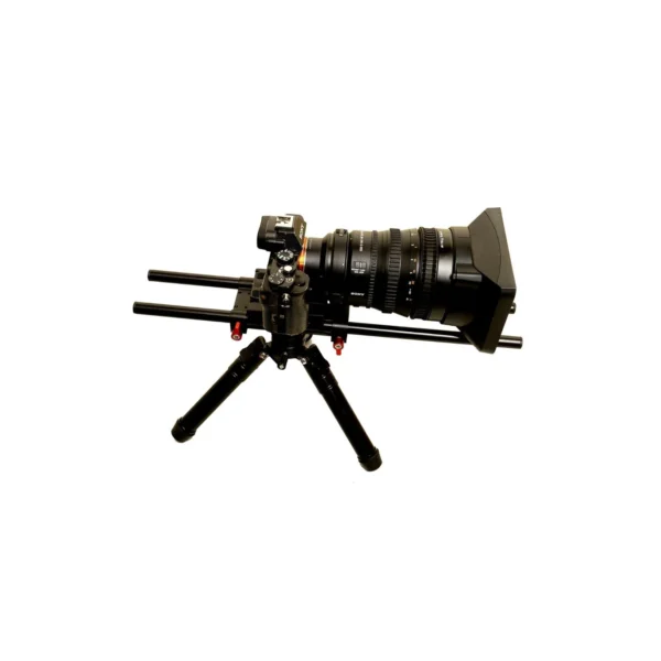 Shootvilla 15mm Rail Rod Support System Base Plate for DSLR Rigs, Black 5 Shootvilla 15mm Rail Rod Support System Base Plate for DSLR Rigs, Black 5