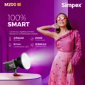 Simpex M-200Bi 200W Bi-Color Continuous LED Light Online Buy in India 2
