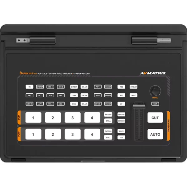 AVMATRIX Shark H4 PLUS control panel with push buttons and T-bar