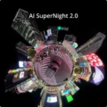 DJI Osmo 360 II AI SuperNight 2.0 low light 360 photo