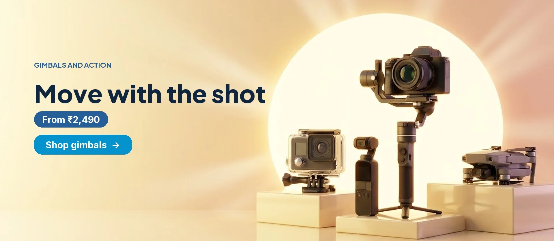 Pooja Electronics Gimbals and Action Cameras