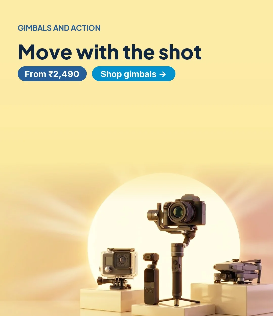 Pooja Electronics Gimbals and Action Cameras